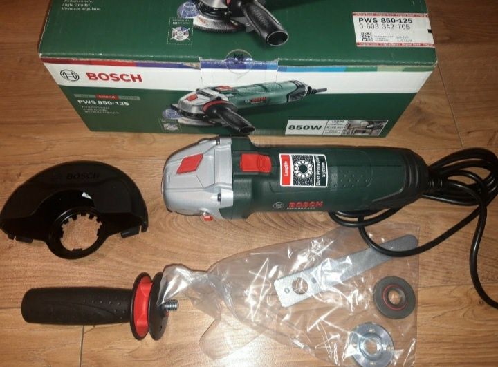 Szlifierka kątowa Bosch 125mm PWS 850-125 boszka flex nie Makita Hilti