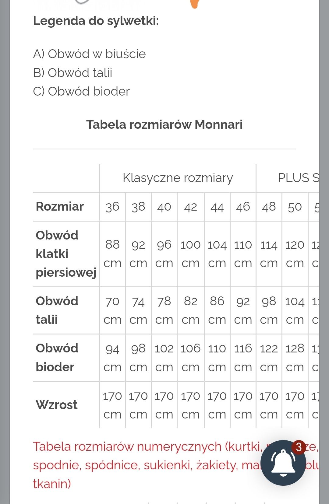Lekki płaszcz Monnari 44