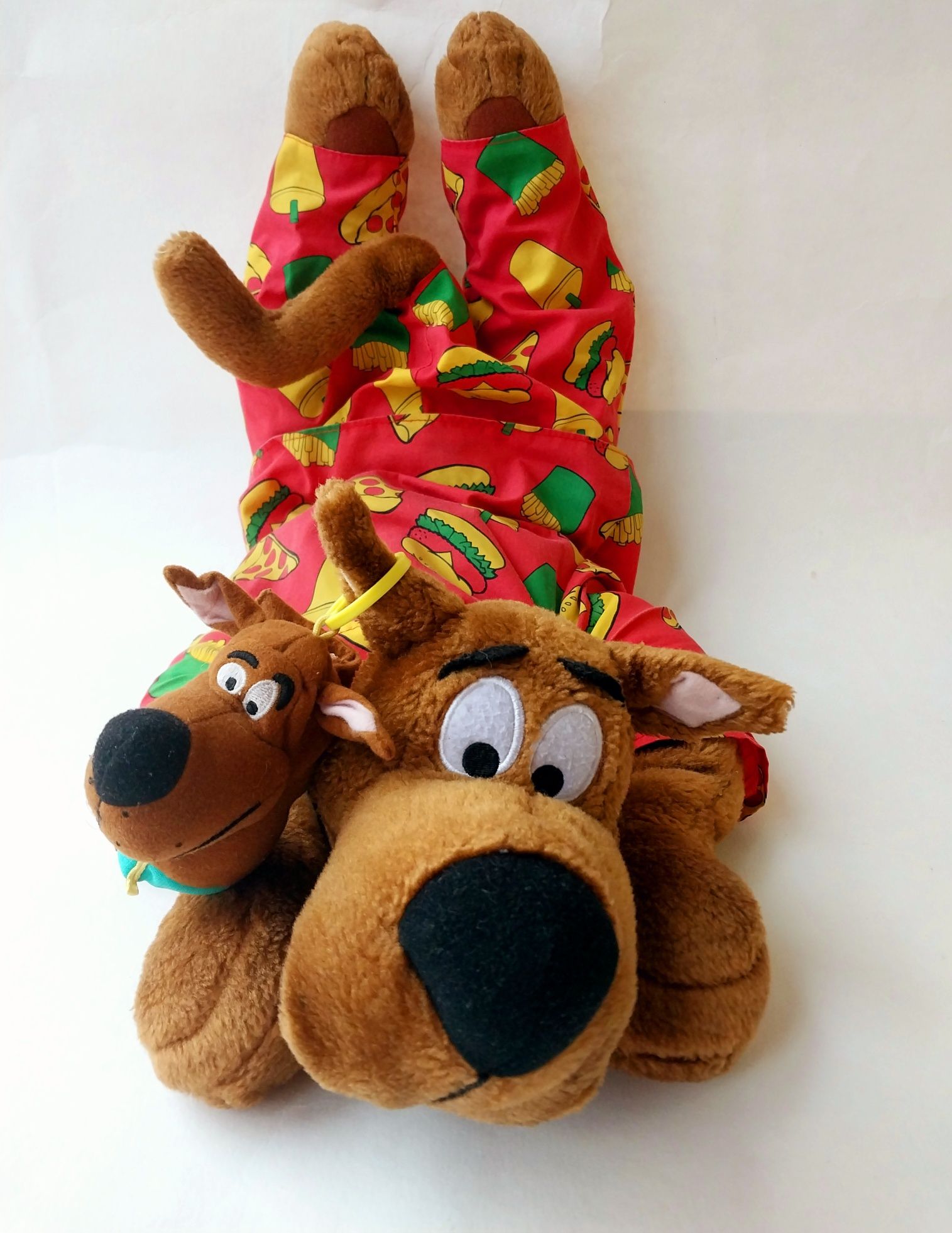 Скуби-Ду Scooby-Doo плюшевая собачка подушка в пижаме музыкальная