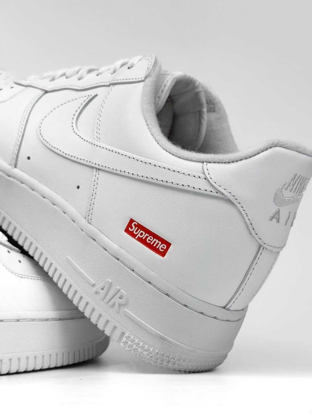 Buty trampki męskie NikeAirForceXsupremeCU9225Biały r.45