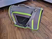 Transporter dla kota materialowy