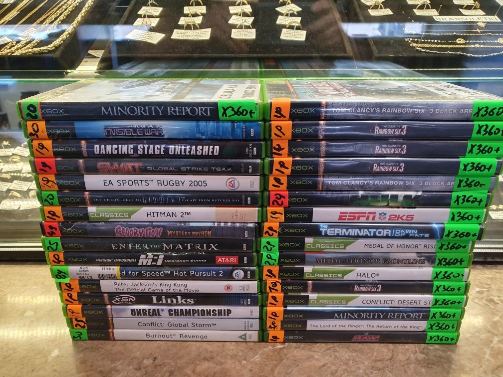 32szt gier gra gra Retro Xbox Classics 1 generacji zestaw 360