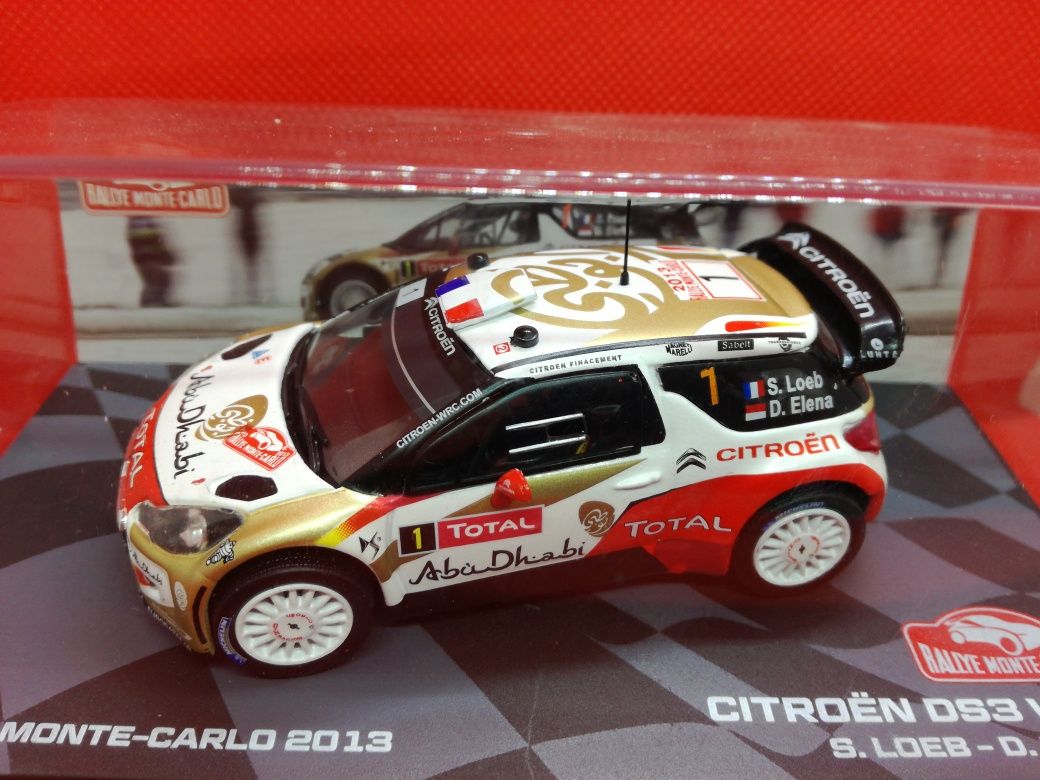 N.90 Miniaturas 1/43 Citroen de Rally em estado novo