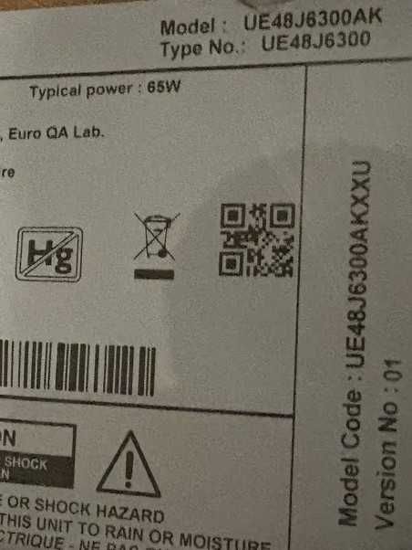 Peças Samsung UE48J6300AK L48CS1_FHS  BN44-.00803A BN41.02229 Testadas