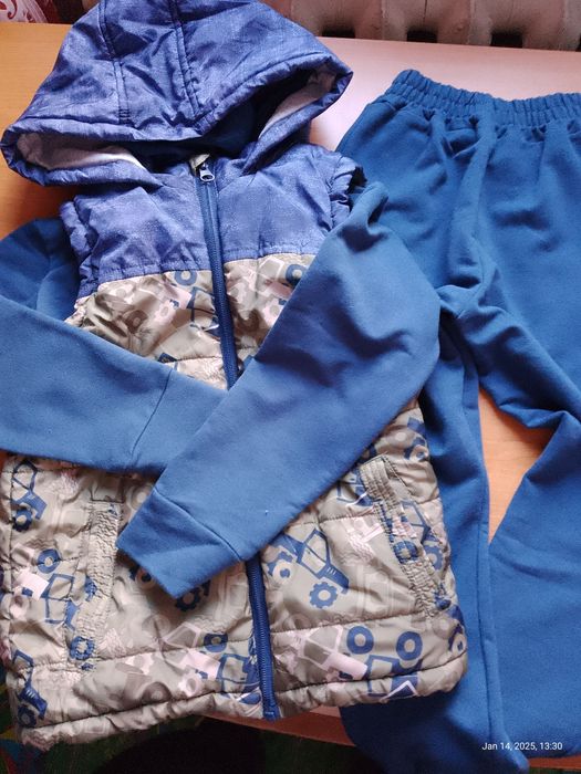 Костюм спортивний двонитка, жилет, лот, набір, комплект  5-6 років