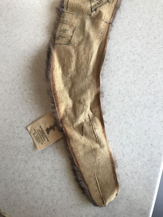 Воротник из натуральной норки.новый.73 сантиметра.