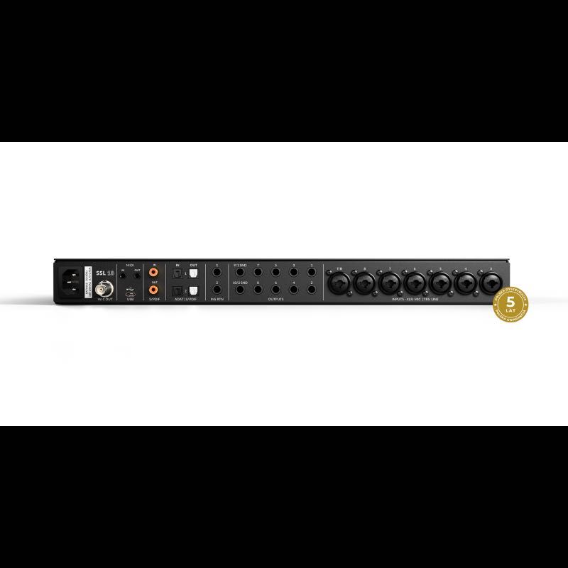SSL 18 rackowy interfejs audio USB