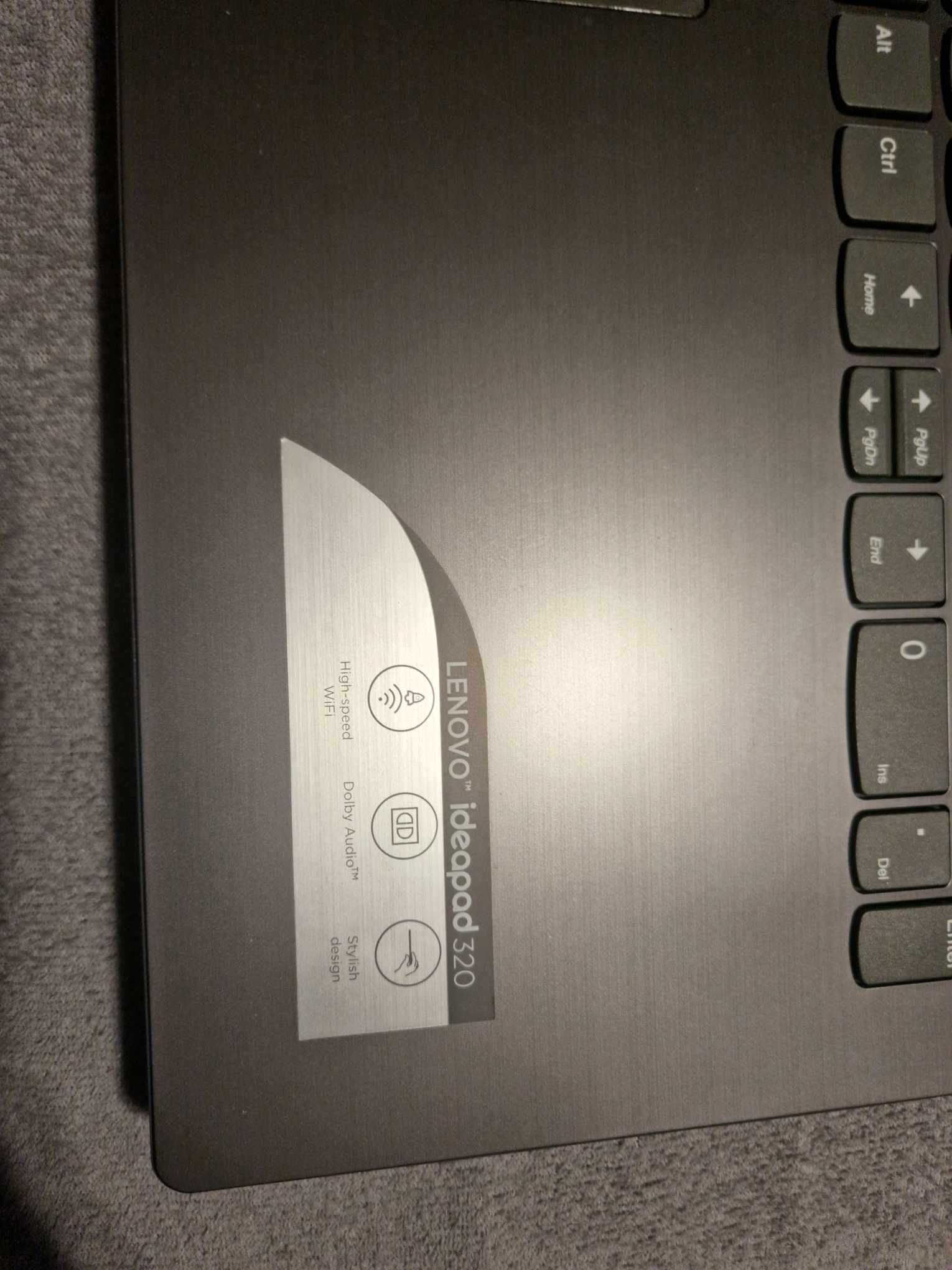 Laptop biurowy do nauki/pracy lenovo ideapad 320-15AST SSD + pokrowiec