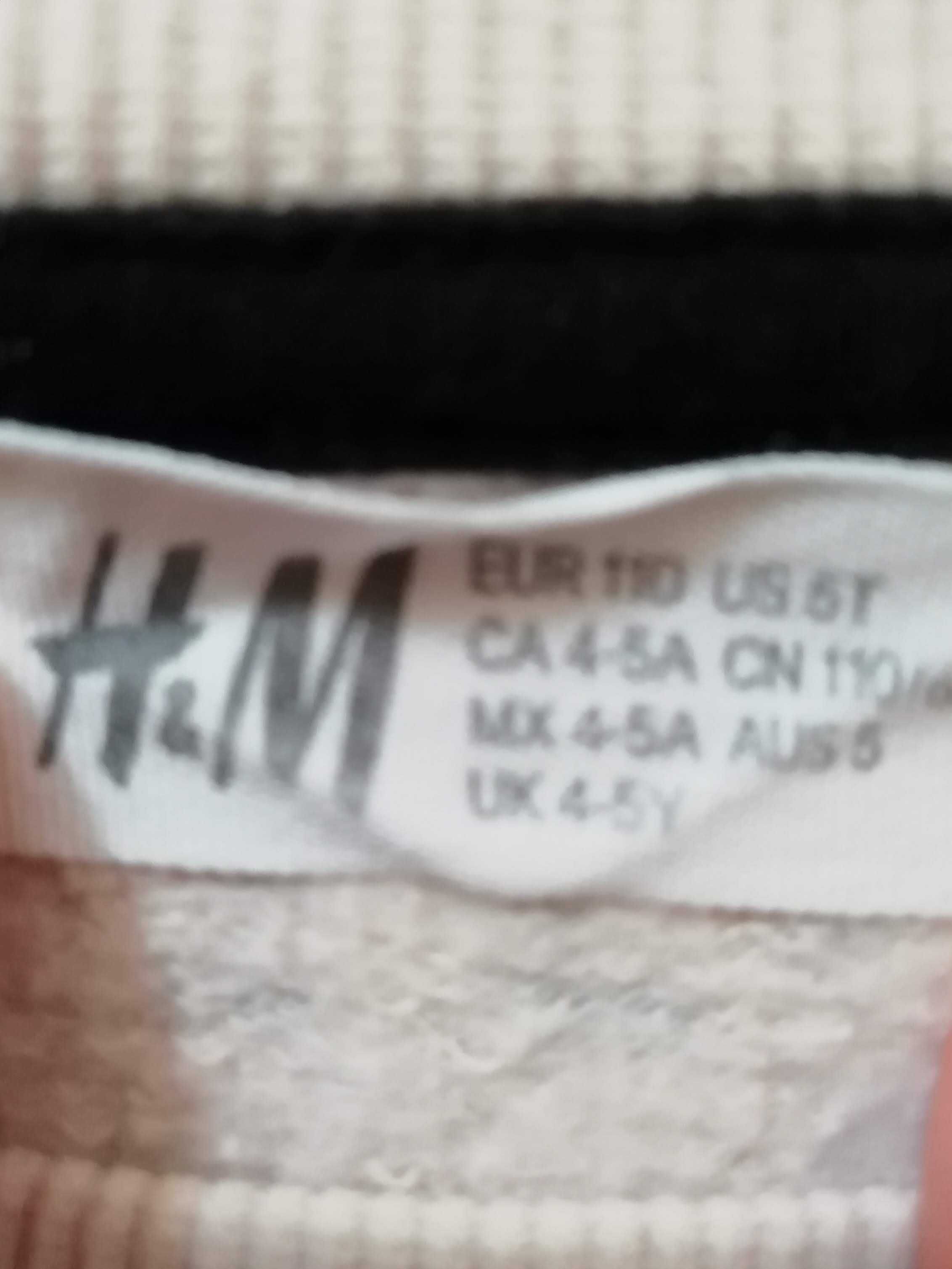 Vestido menina H&M 110 cm 4-5 anos