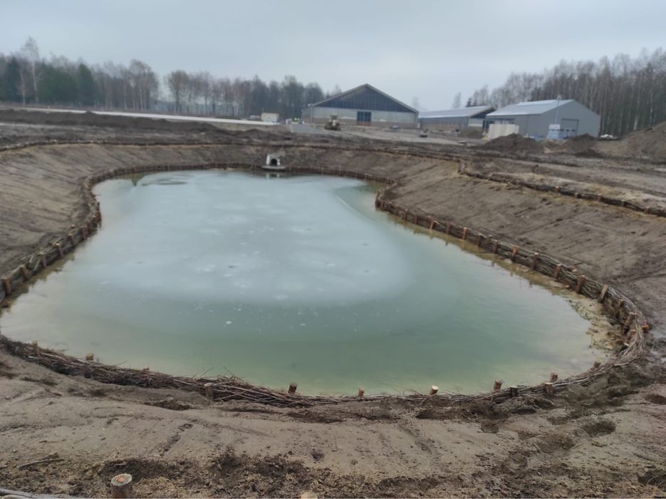 Faszynowanie Zabespieczanie Brzegów Stawu Jezior Oczek Wodnych Rzek ..