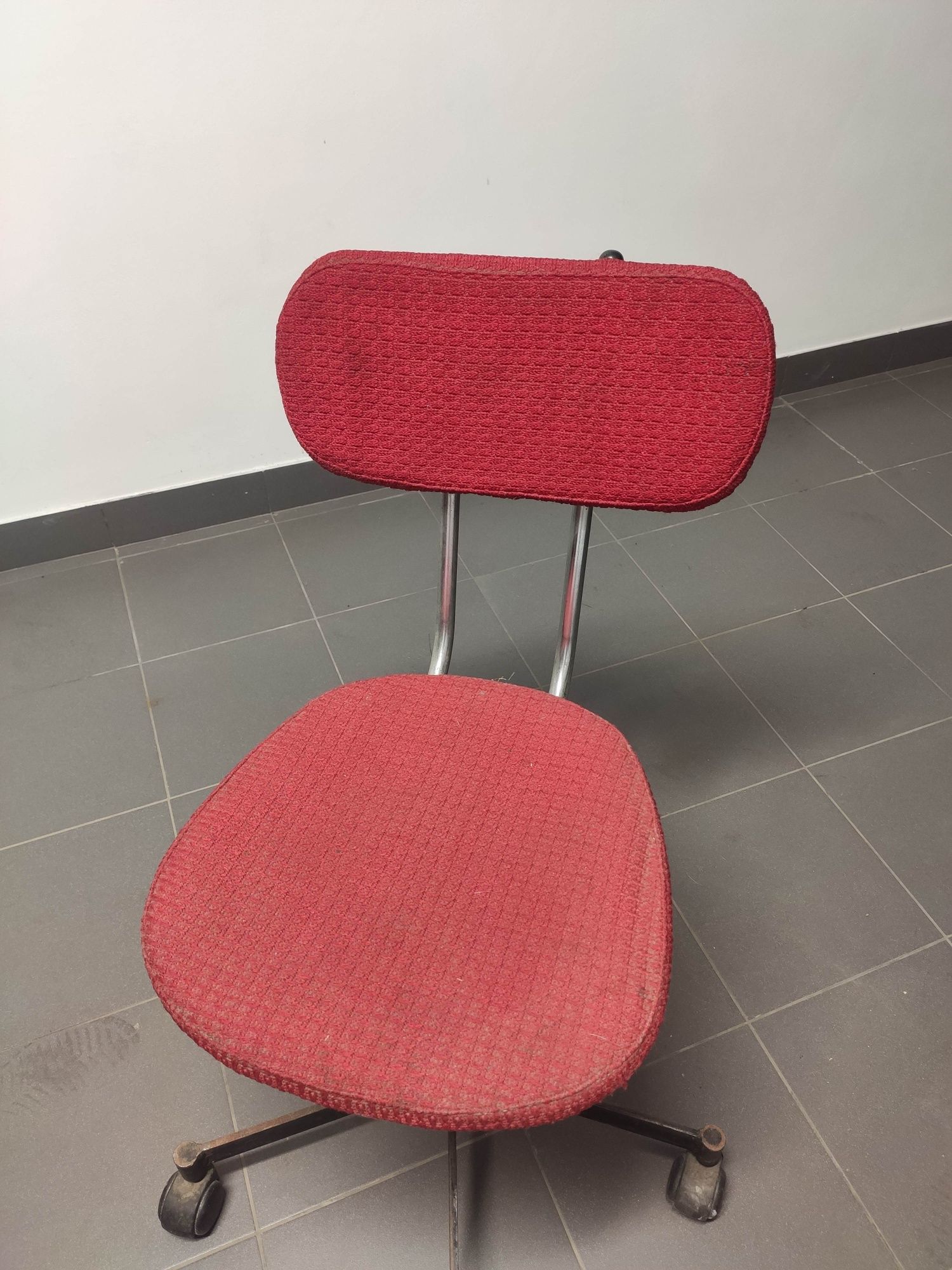 Krzesło obrotowe PRL