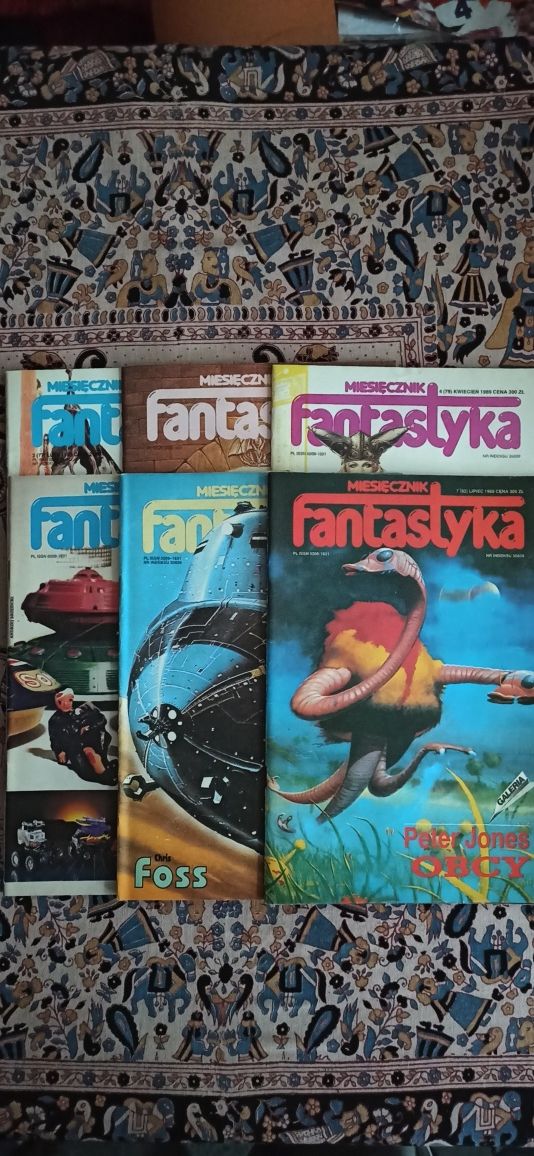 Miesięcznik Fantastyka - rocznik 1989.