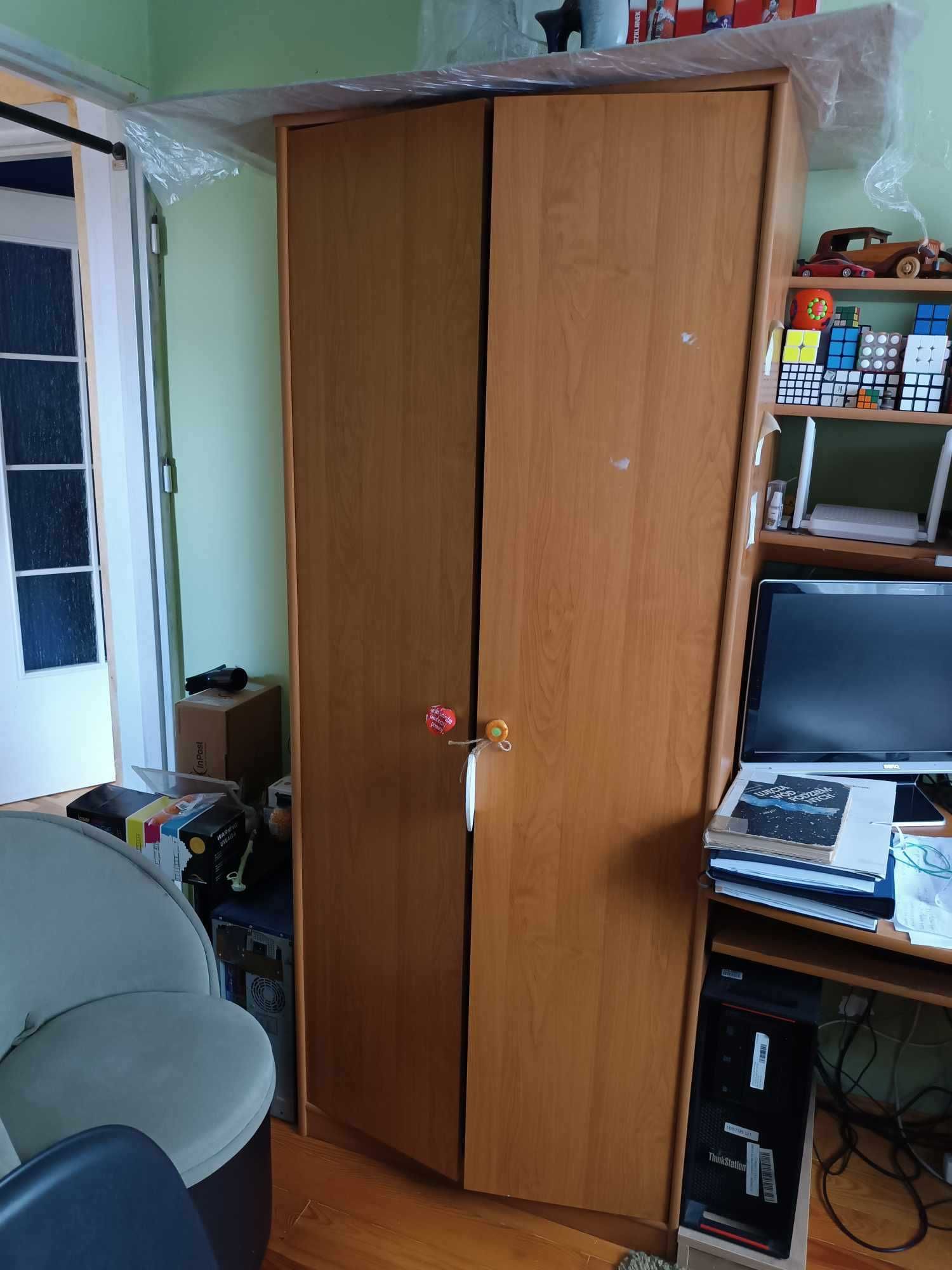 Meblościanka + GRATIS Candy BRW - olcha miodowa