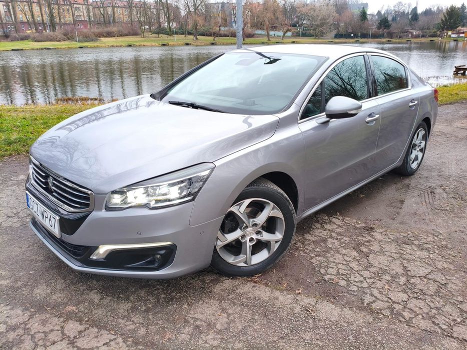 Peugeot 508 1.6HDi 120KM Bez AdBlue Automat Skóry Full LED HUD Bezwypadkowy Bogaty