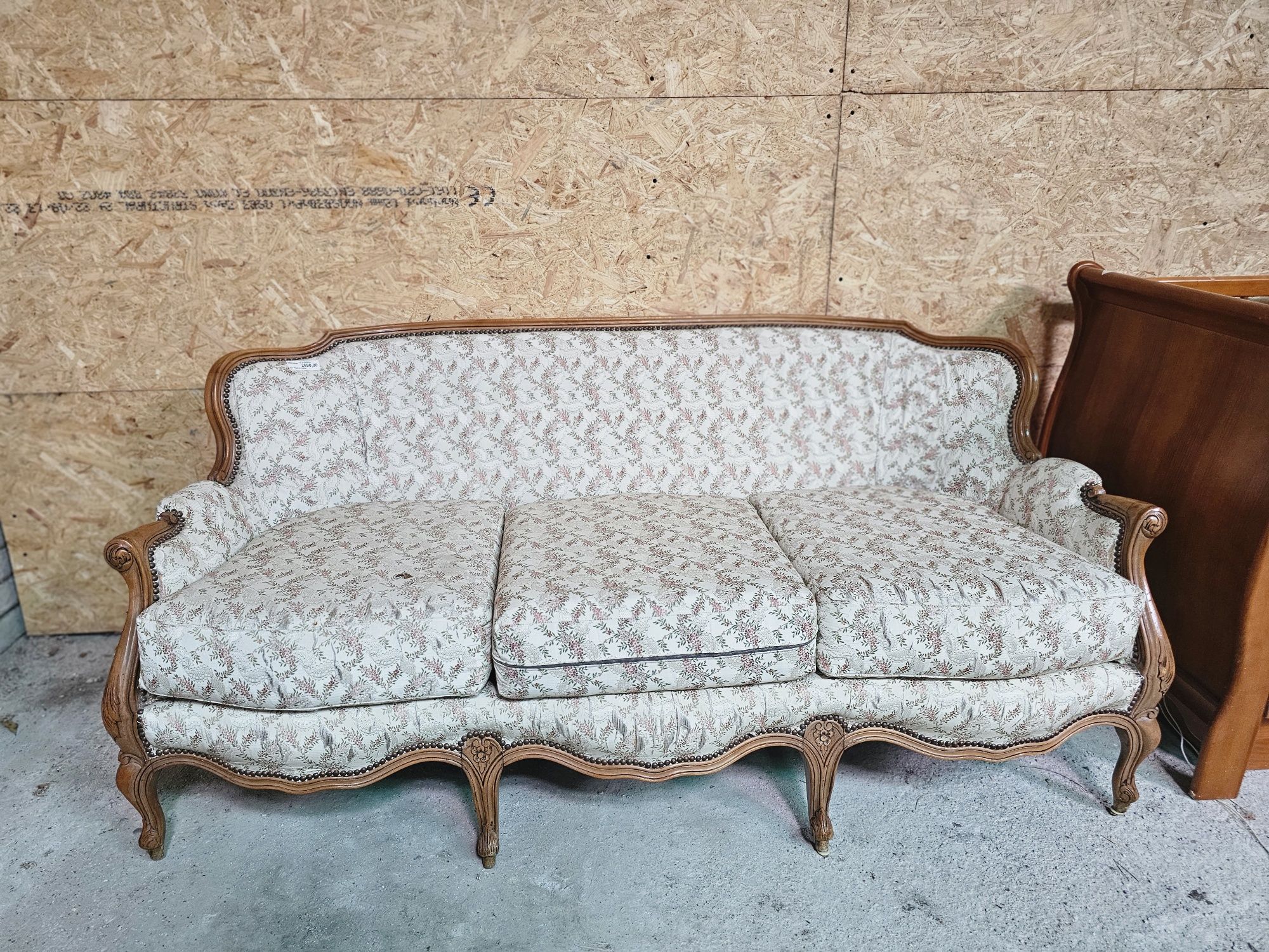 Sofa kanapa Ludwik  do renowacji #412 Stylowy Węgrów