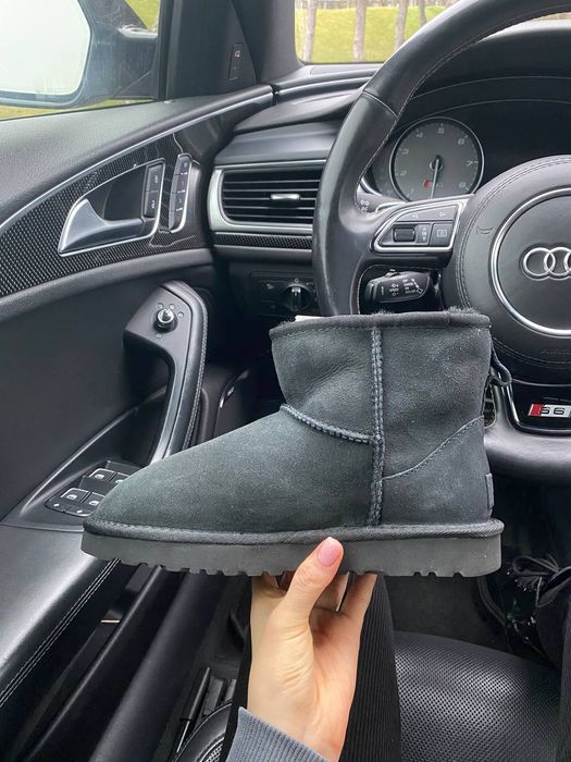 Угі Чоловічі UGG Mini Black (Замша)
