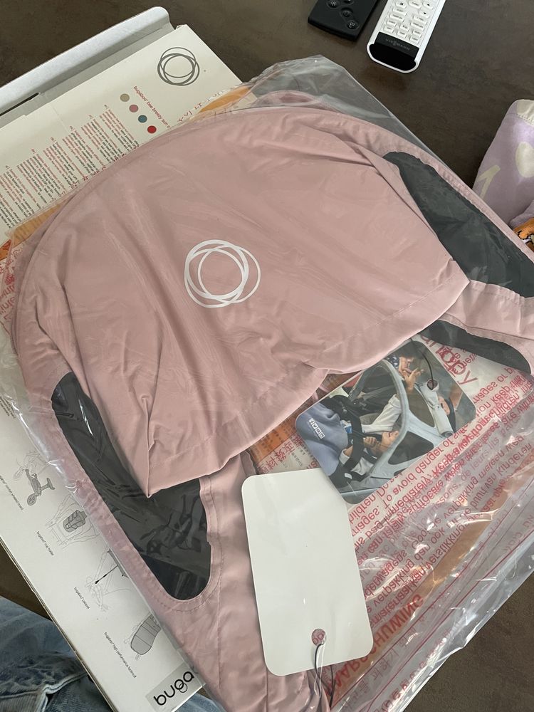Daszek letni bugaboo bee nowy soft pink