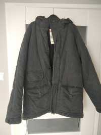 Ciepła kurtka jesienno-zimowa CROPP rozmiar XL jak nowa