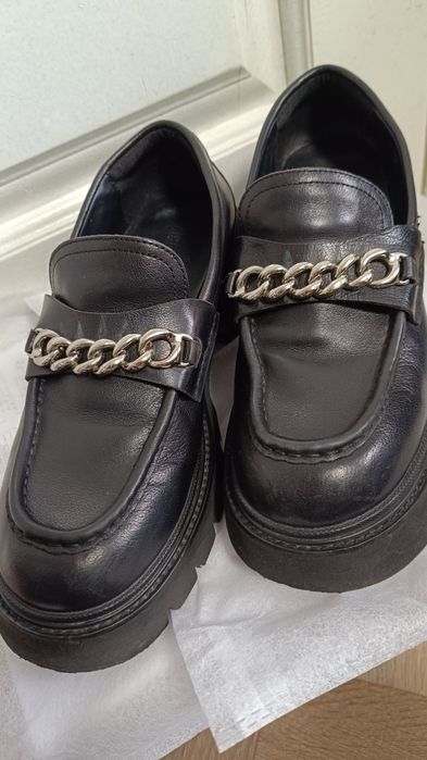 Лофери. Miraton. Туфлі з натуральної шкіри. 37розмір.