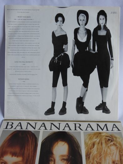 Bananarama The Greatest Hits Collection LP 1988 Holland пластинка EX