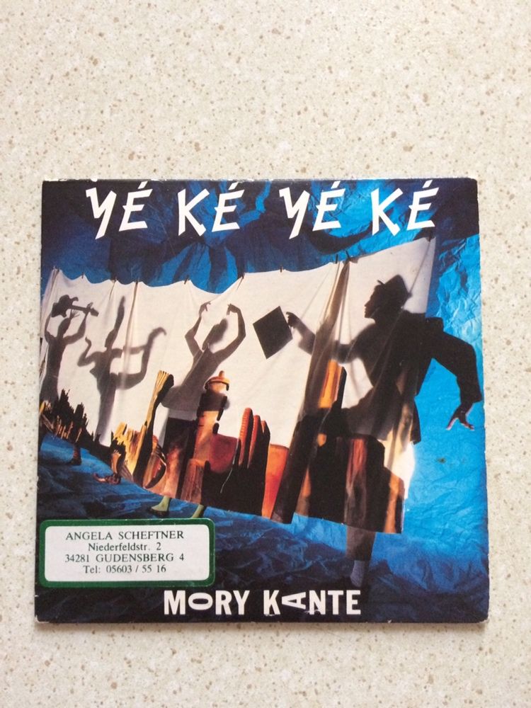 Mory Kante – Yé Ké Yé Ké CD сингл electronic, pop