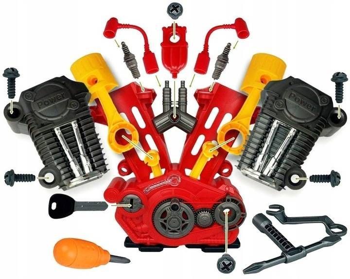 Napraw Silnik Do Skręcania Mechanik Zestaw Klucze