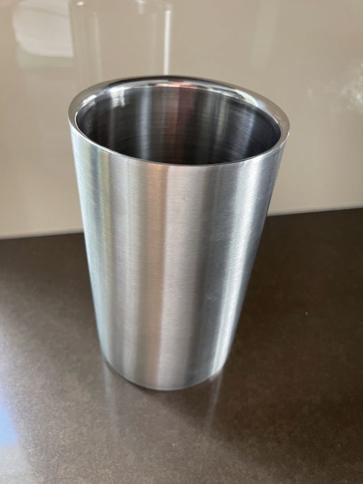 Cooler do wina, dwuścienny, do schładzania 1 butelki, śr. 12 cm