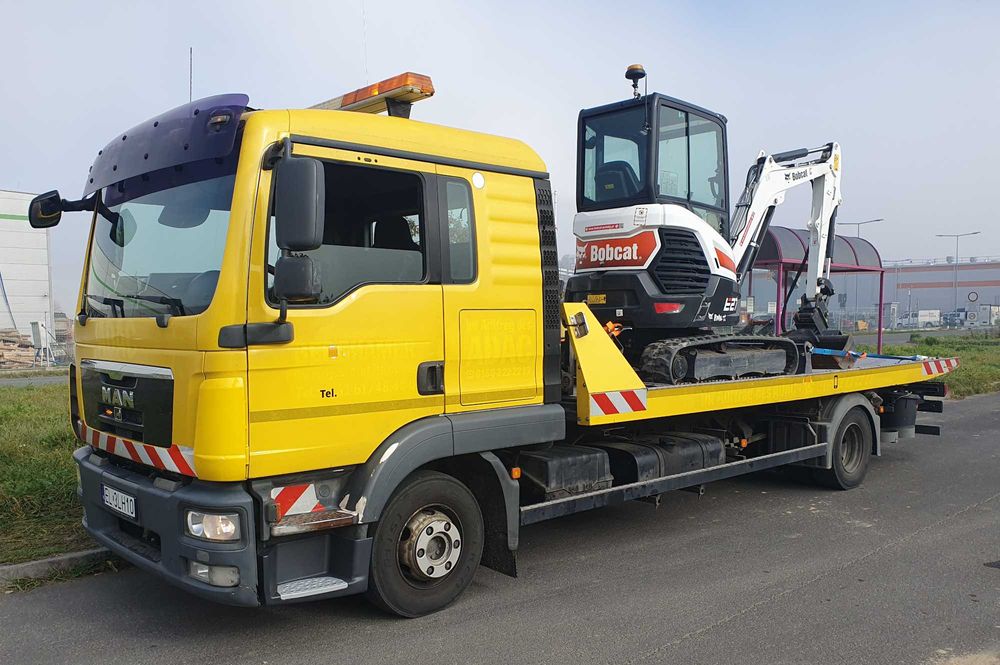 Transport Maszyn Budowlanych Ciągników Wózków Widłowych HOLOWANIE Łódź