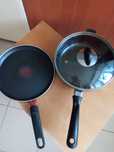 Сковорода Aluguss 24см, Tefal 25см