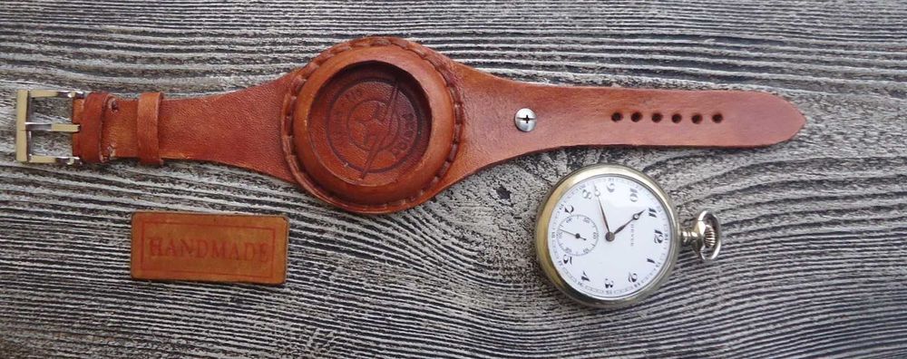 Pasek do zegarka kieszonkowego 49-50 mm.