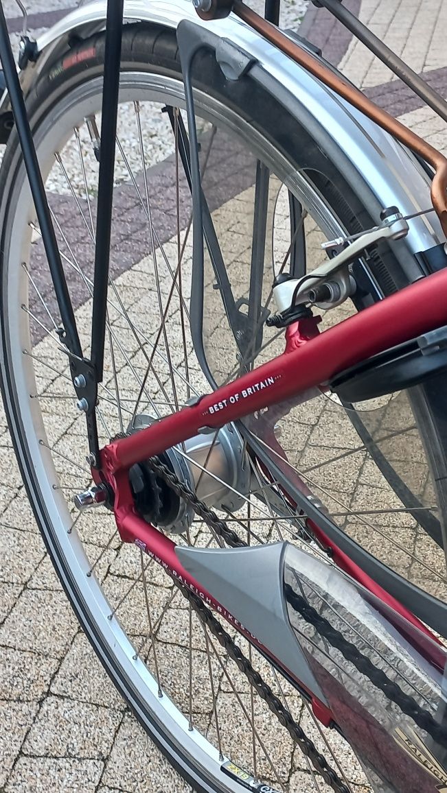 Damski rower miejski Raleigh. Piękny
