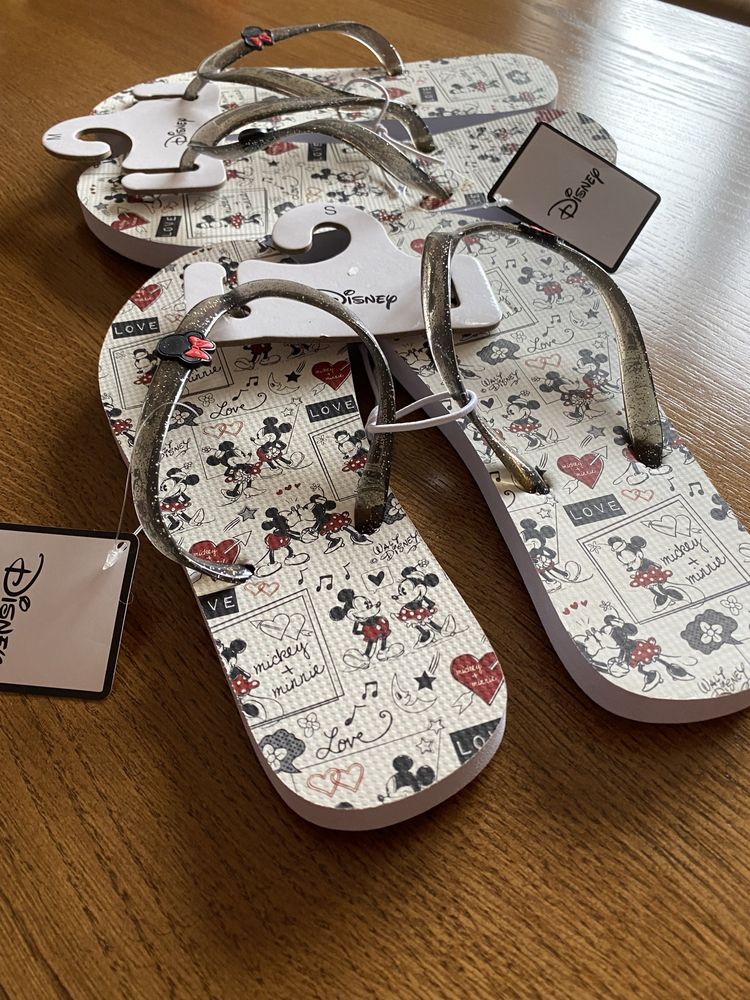 Klapki Japonki Minnie Mouse Disney Myszka Miki Mouse