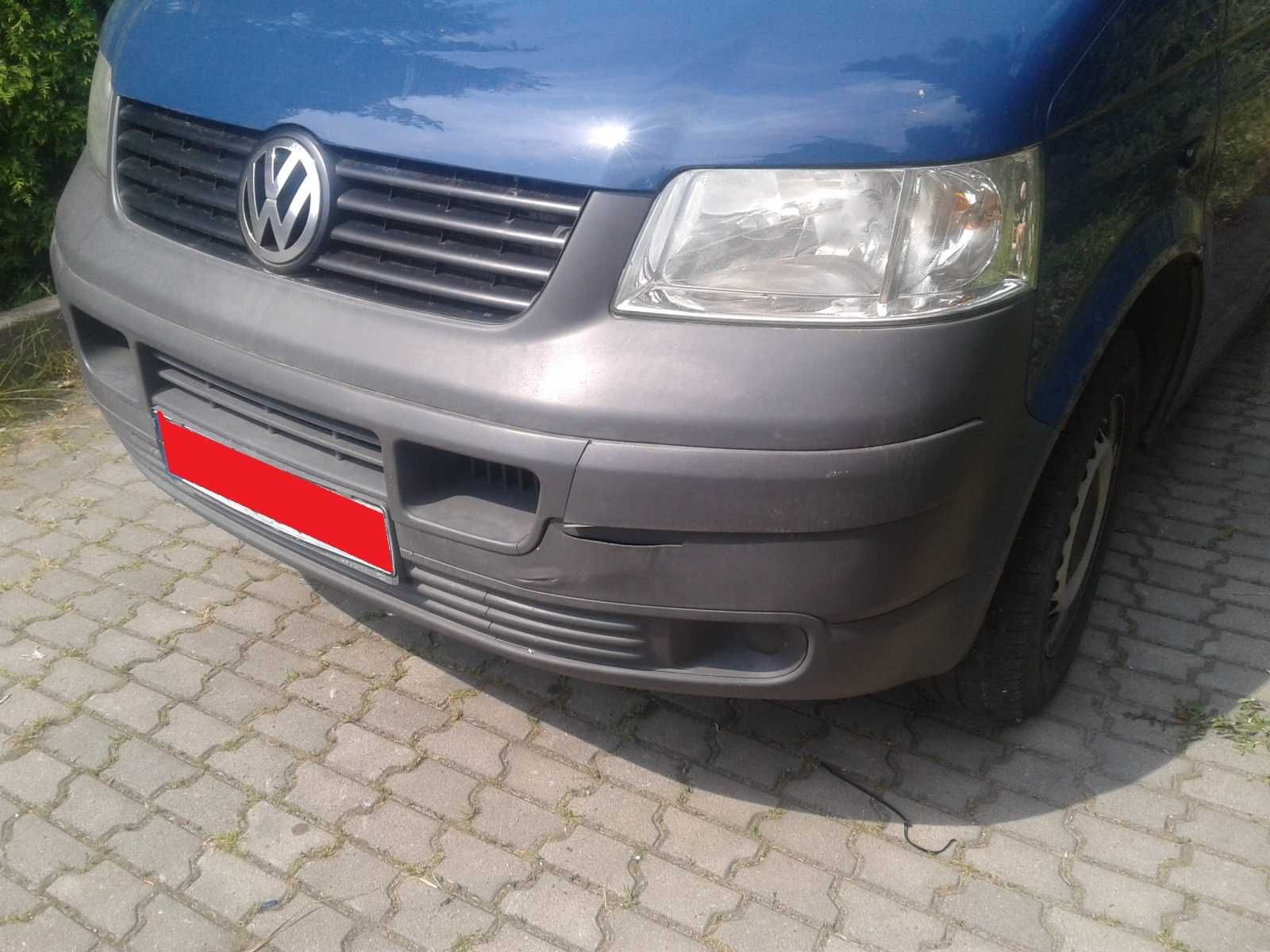 Zderzak Przód Przedni VW T5 7H 7H0 Transporter Lampy Przednie Zwykłe