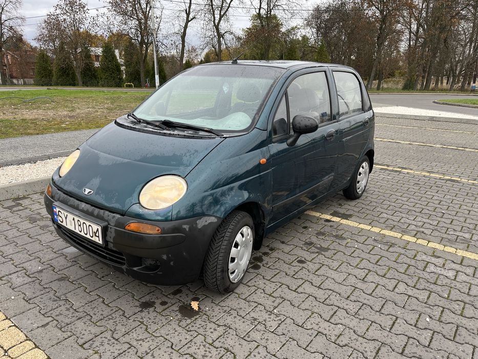 Daewoo Matiz 2002r, pierwszy wlasciciel, wazne oplaty