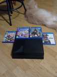 Ps4 500g + comando + 4 jogos
