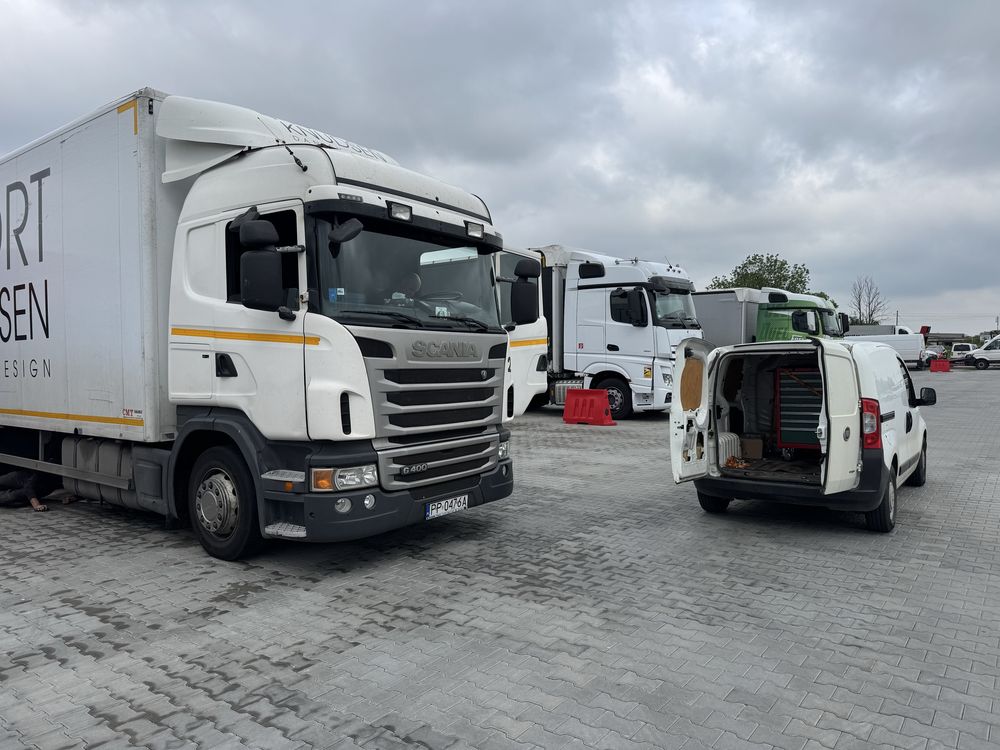 Mobilny serwis tir autostrada naprawa samochodów ciężarowych