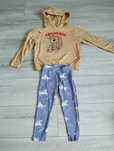 Bluza i getry dla dziewczynki