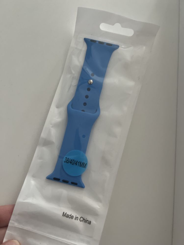 Iwatch series 3 38mm srebrny bialy Apple