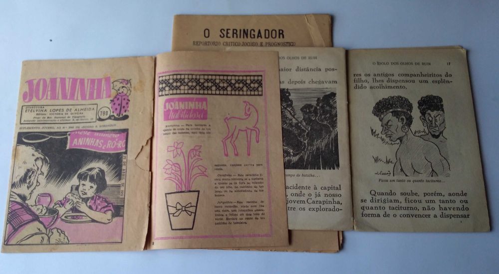 Um livro da Majora e 2 destacáveis de antigas revistas. Ver descrição