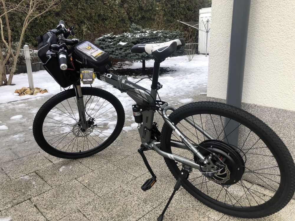 Rower ebike BEGASSO BGS480 SOLDIER 1000w 20ah nieużywany