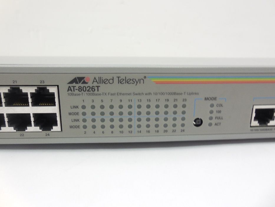 Коммутатор (свич) 24 порта Allied Telesis AT-8026T