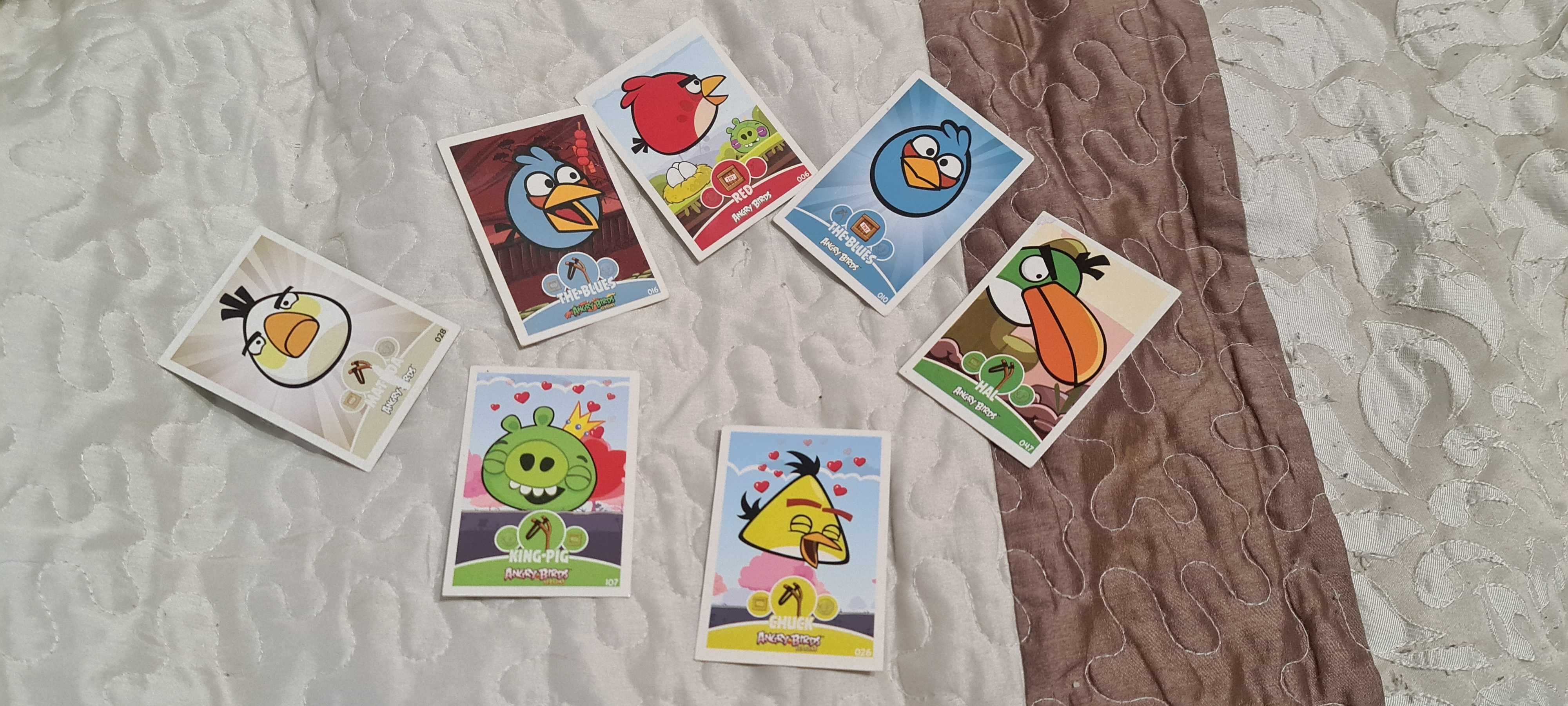 Karty Angry Birds do albumu lub zabawy / Zestaw
