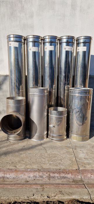 Димохід нержавійка Versia-Lux 160 мм. 180 мм.