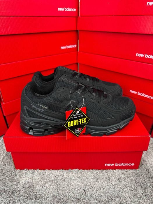 Чоловічі кросівки New Balance 740 Gore-Tex All Black (41-45)