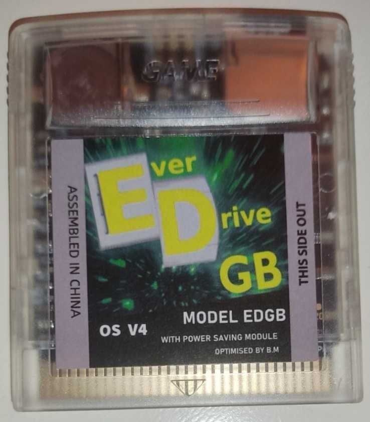 Game Boy GameBoy EDGB EVERDRIVE FlashCard Gra