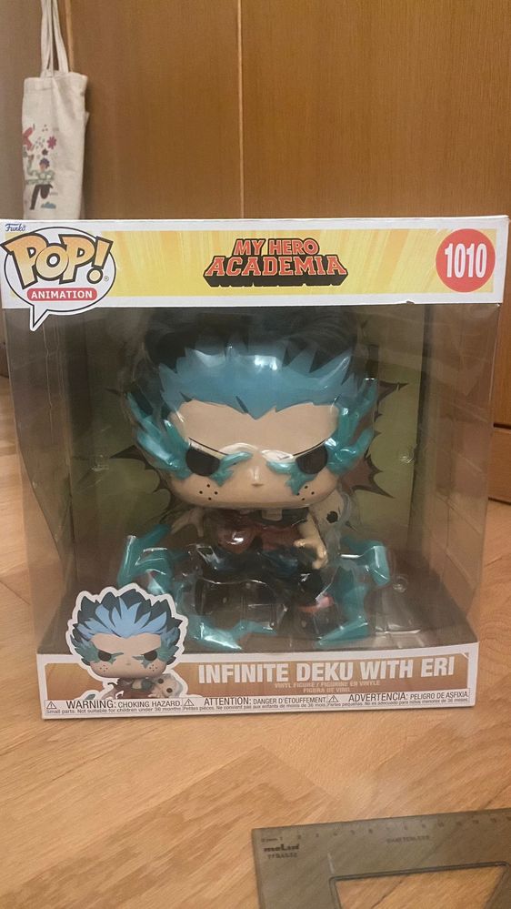 Funko Pop My Hero Academia Infinite Deku with Eri Jumbo Sized Pop 10"