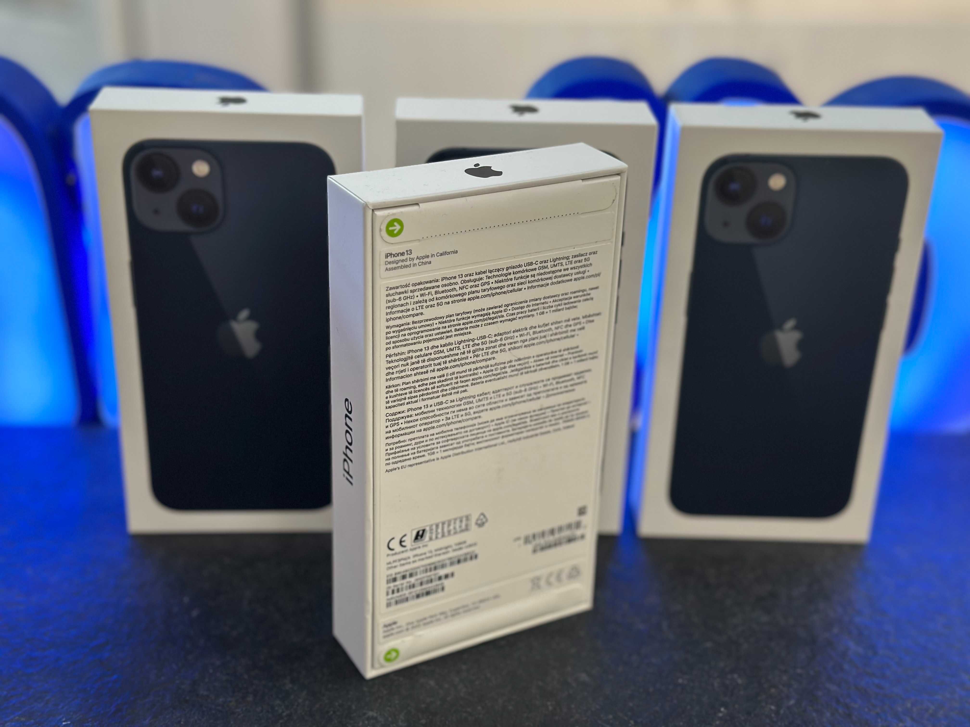 Smartfon APPLE iPhone 13 5G 128GB 6.1" Midnight / RATY