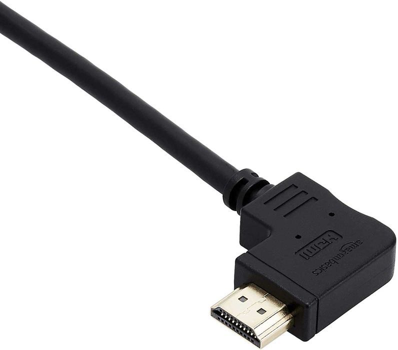 Kabel przewód HDMI, 4K, 90 cm, kąt 270 °, wysoka prędkość 1,4b -olx-