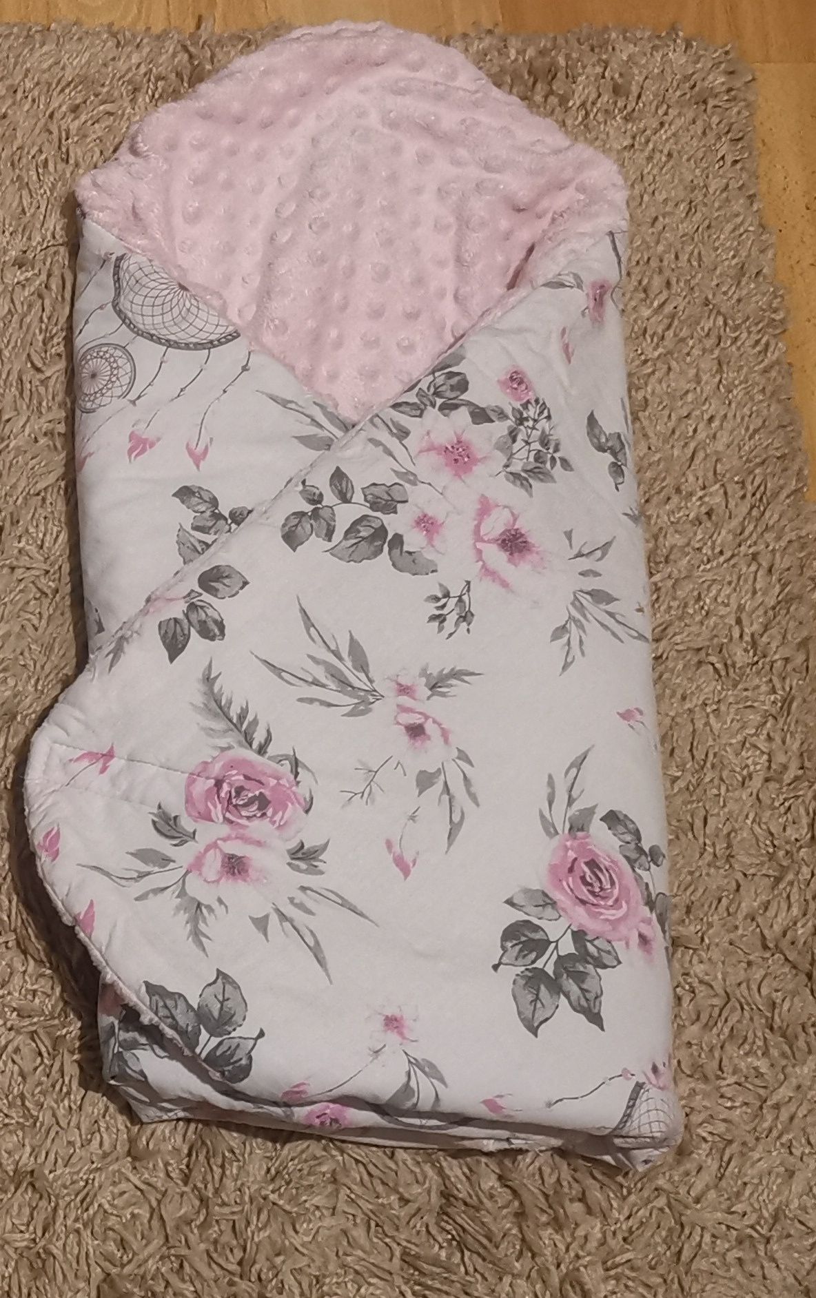 Beciki rożek  Babyboom/Minky dla noworodka