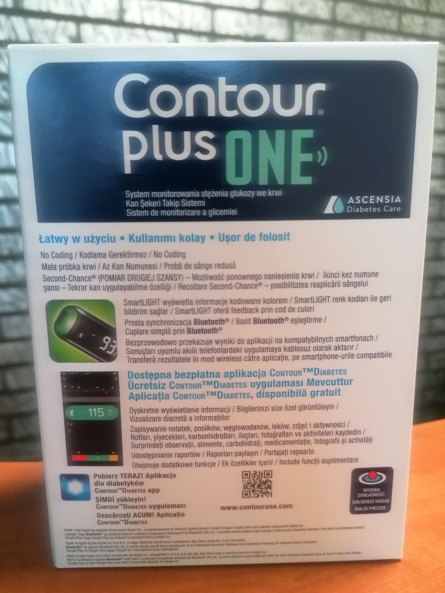 Glukometr Contour Plus One